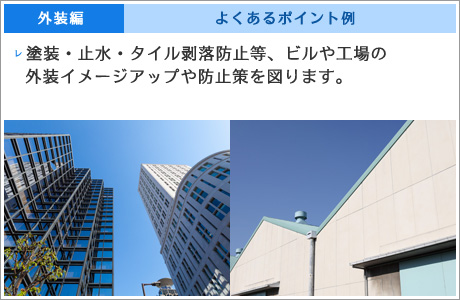 外装編 よくあるポイント例